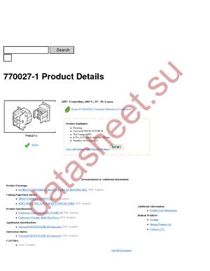 770027-1 datasheet  